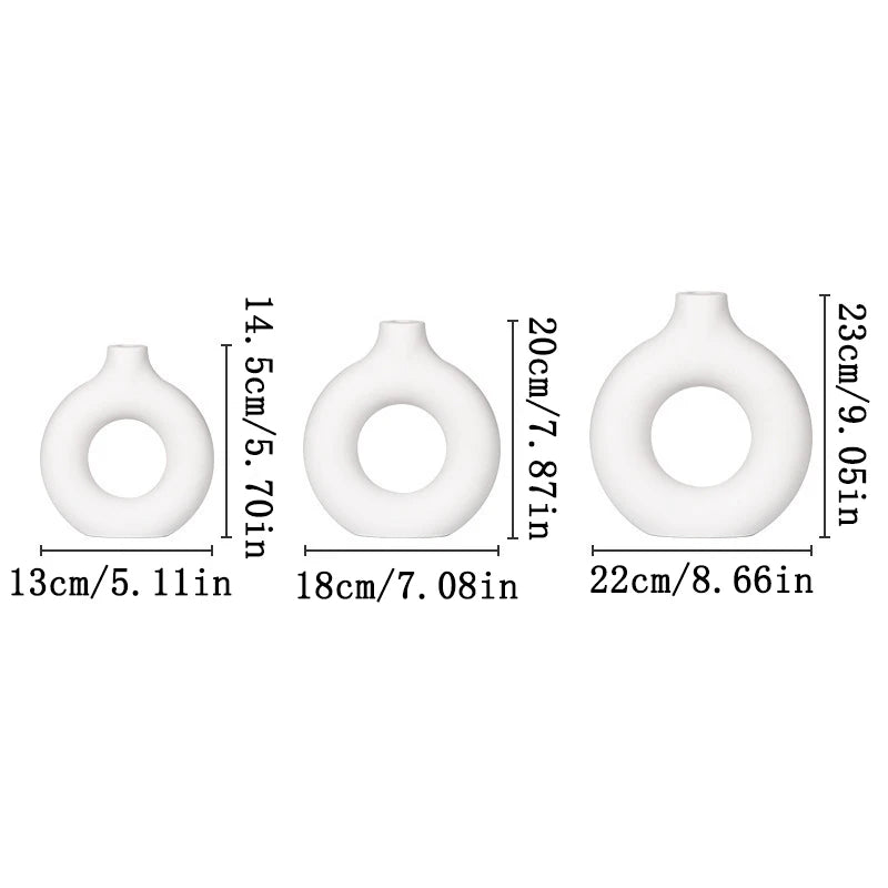 Vase Blanc Nordique