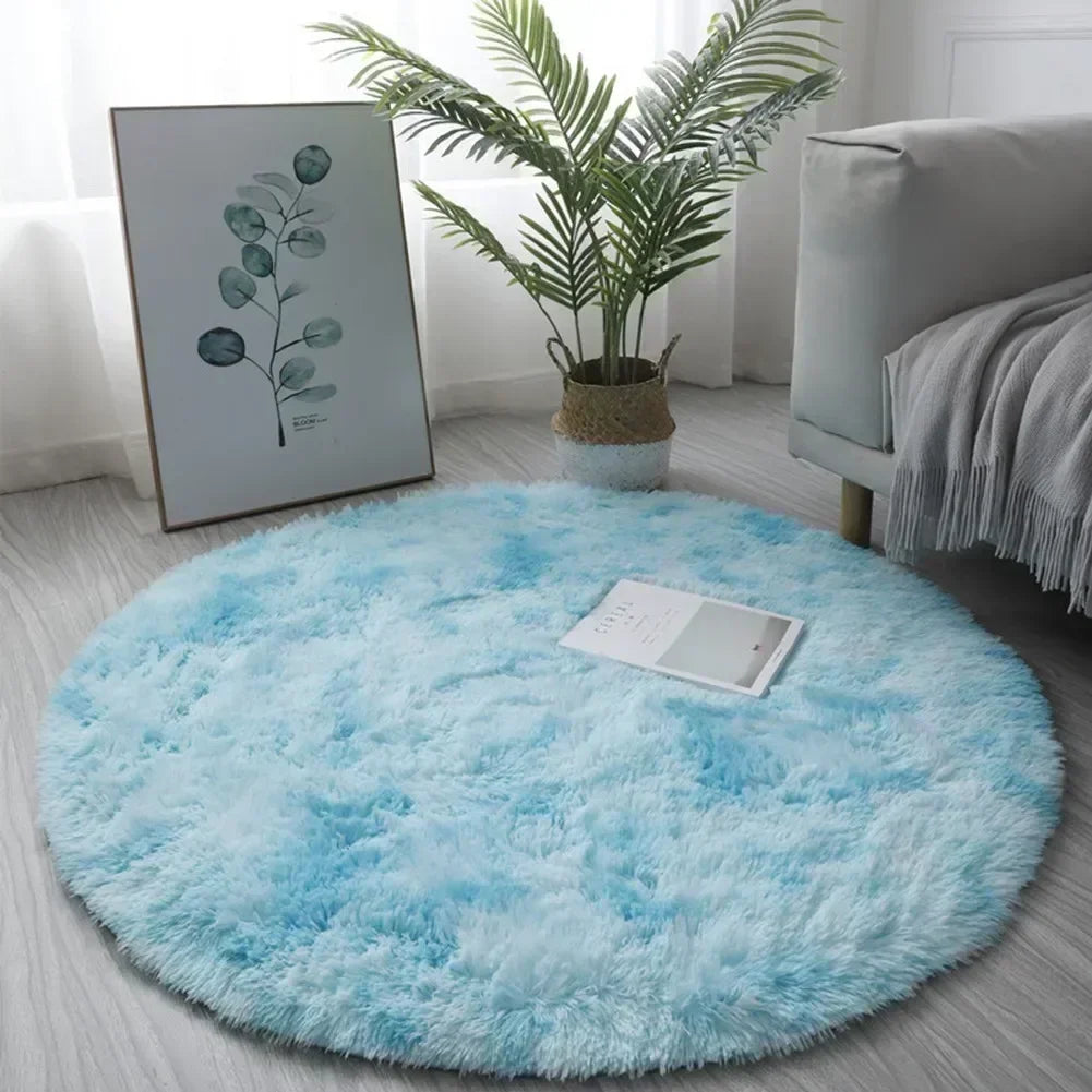 Tapis Rond Shaggy Lea Ultra Doux