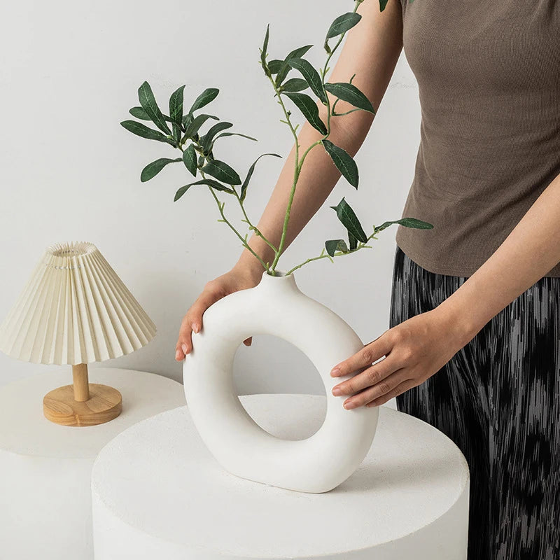 Vase Blanc Nordique