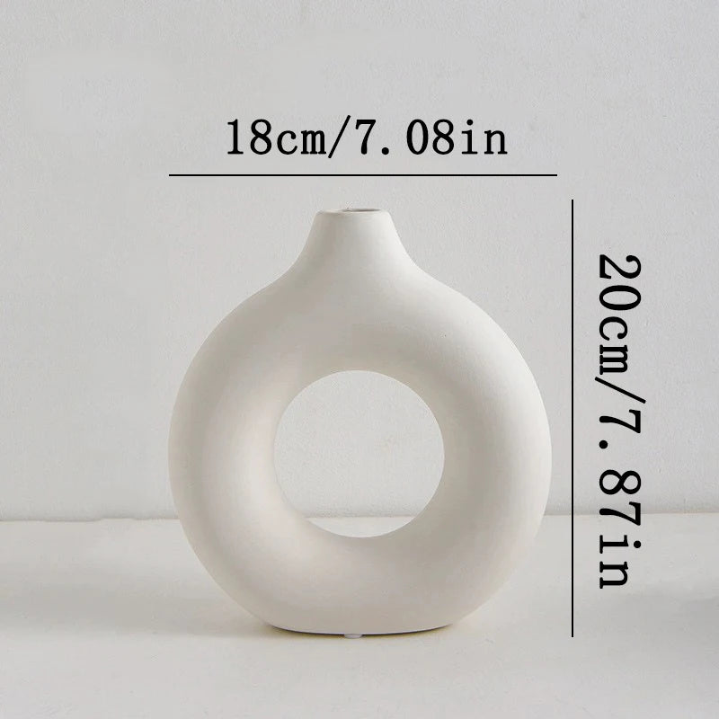 Vase Blanc Nordique