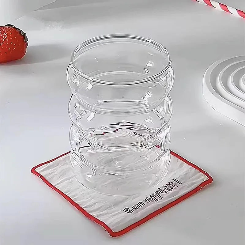 Tasse en Verre Transparent