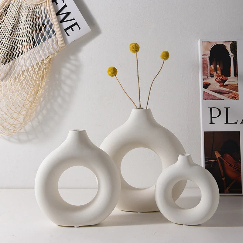 Vase Blanc Nordique